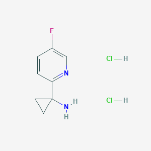 1-(5-Fluoropyridin-2-yl)cyclopropanamine dihydrochloride - 1384264-25-8