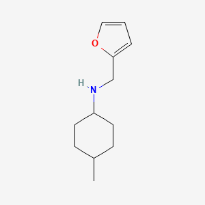 Furan-2-ylmethyl-(4-methyl-cyclohexyl)-amine - 416865-30-0