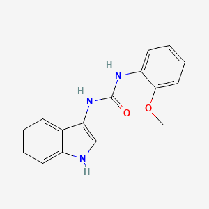 1-(1H-indol-3-yl)-3-(2-methoxyphenyl)urea - 899753-38-9