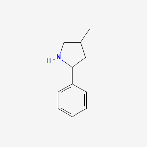 4-Methyl-2-phenylpyrrolidine - 891763-13-6