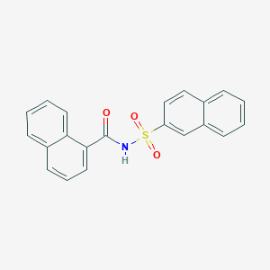 N-(naphthalen-2-ylsulfonyl)-1-naphthamide - 696640-65-0
