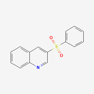 3-(Benzenesulfonyl)quinoline - 117620-35-6