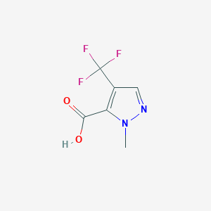 1-Methyl-4-(trifluoromethyl)-1H-pyrazole-5-carboxylic acid - 1198436-63-3