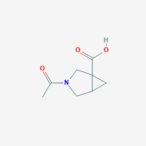 3-Acetyl-3-azabicyclo[3.1.0]hexane-1-carboxylic acid - 1268521-07-8