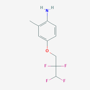 2-Methyl-4-(2,2,3,3-tetrafluoropropoxy)aniline - 937602-94-3