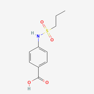 4-(Propane-1-sulfonamido)benzoic acid - 53957-53-2