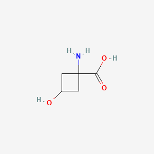 1-Amino-3-hydroxycyclobutane-1-carboxylic acid - 1246809-40-4