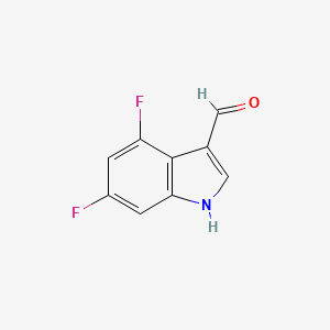 4,6-Difluoro-1H-indole-3-carbaldehyde - 1158418-22-4