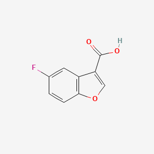 5-Fluoro-1-benzofuran-3-carboxylic acid - 147373-09-9