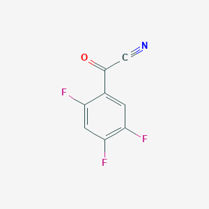 2,4,5-Trifluorobenzoyl cyanide - 2091697-40-2