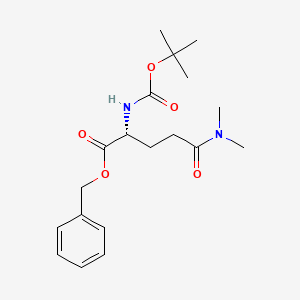 (r)-Benzyl 2-((tert-butoxycarbonyl)amino)-5-(dimethylamino)-5-oxopentanoate - 721927-49-7