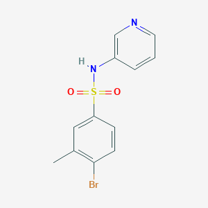 [(4-Bromo-3-methylphenyl)sulfonyl]-3-pyridylamine - 1178670-00-2