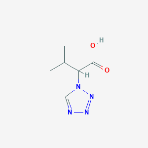 3-methyl-2-(1H-1,2,3,4-tetrazol-1-yl)butanoic acid - 1311230-18-8