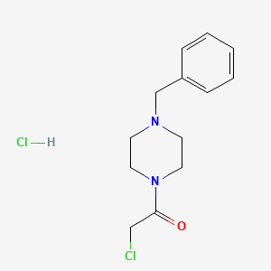 1-(4-Benzyl-piperazin-1-yl)-2-chloro-ethanone hydrochloride - 76087-89-3