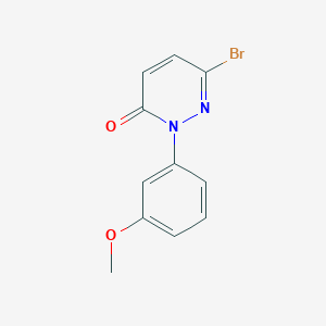 6-Bromo-2-(3-methoxyphenyl)pyridazin-3(2H)-one - 2091941-51-2