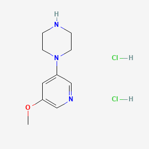 1-(5-Methoxypyridin-3-yl)piperazine dihydrochloride - 2044713-39-3