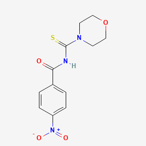 N-(morpholine-4-carbothioyl)-4-nitrobenzamide - 58415-37-5