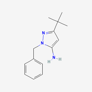 1-benzyl-3-tert-butyl-1H-pyrazol-5-amine - 866255-96-1