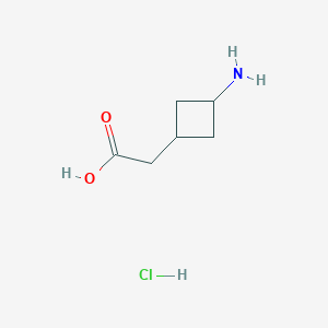 cis-(3-Aminocyclobutyl)acetic acid hydrochloride - 2094848-70-9