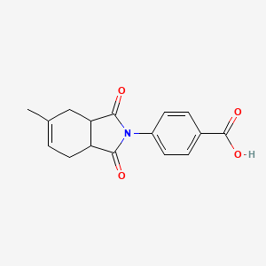 4-(5-methyl-1,3-dioxo-1,3,3a,4,7,7a-hexahydro-2H-isoindol-2-yl)benzoic acid - 424815-42-9
