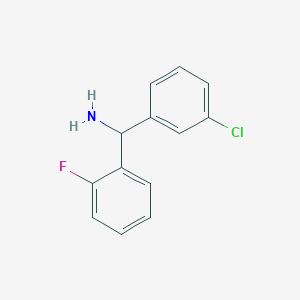 (3-Chlorophenyl)(2-fluorophenyl)methanamine - 1225577-91-2