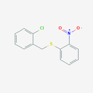 2-Chlorobenzyl 2-nitrophenyl sulfide - 866132-54-9