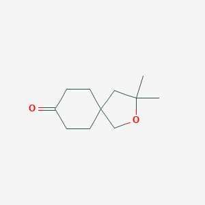 3,3-Dimethyl-2-oxaspiro[4.5]decan-8-one - 1889268-73-8