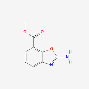 Methyl 2-amino-1,3-benzoxazole-7-carboxylate - 910123-45-4