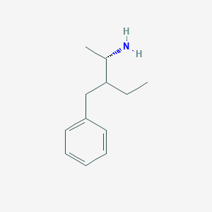 (2S)-3-Benzylpentan-2-amine - 2248220-59-7