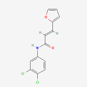 (2E)-N-(3,4-dichlorophenyl)-3-(furan-2-yl)prop-2-enamide - 15341-92-1