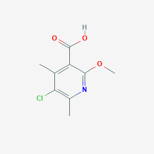 5-Chloro-2-methoxy-4,6-dimethylpyridine-3-carboxylic acid - 2168039-48-1