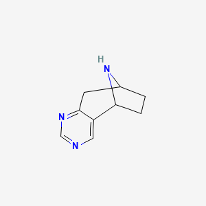 6,7,8,9-tetrahydro-5H-5,8-epiminocyclohepta[d]pyrimidine - 412016-37-6