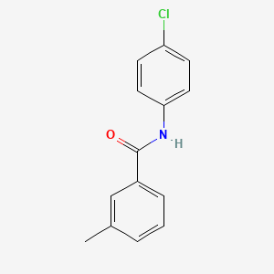 N-(4-chlorophenyl)-3-methylbenzamide - 81636-14-8