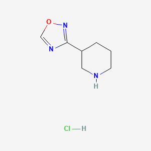 3-(Piperidin-3-yl)-1,2,4-oxadiazole hydrochloride - 1609409-17-7
