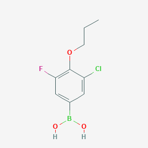 3-Chloro-5-fluoro-4-propoxyphenylboronic acid - 2096341-48-7