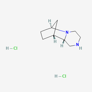 (6S,9R,9aS)-Octahydro-1H-6,9-methanopyrido[1,2-a]pyrazine dihydrochloride - 2126144-06-5