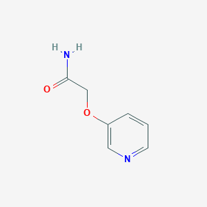 2-(Pyridin-3-yloxy)acetamide - 933979-12-5