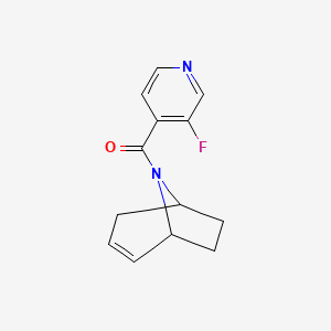 8-(3-fluoropyridine-4-carbonyl)-8-azabicyclo[3.2.1]oct-2-ene - 2310014-69-6