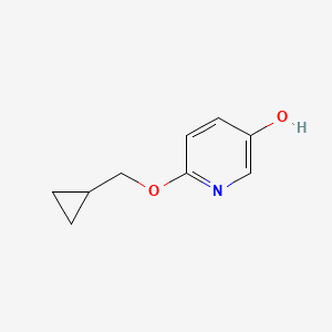 6-(Cyclopropylmethoxy)pyridin-3-ol - 1224719-40-7