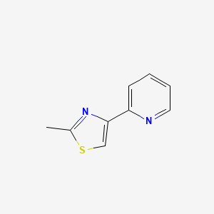 2-Methyl-4-(2-pyridyl)thiazole - 14384-71-5