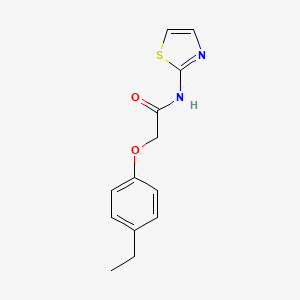 2-(4-ethylphenoxy)-N-(1,3-thiazol-2-yl)acetamide - 303796-39-6