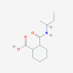 2-[(Sec-butylamino)carbonyl]cyclohexanecarboxylic acid - 1052642-90-6