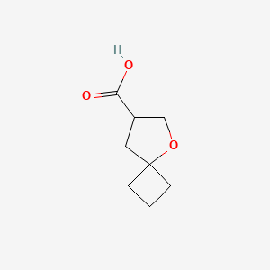 5-Oxaspiro[3.4]octane-7-carboxylic acid - 2306276-22-0