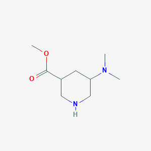 Methyl 5-(dimethylamino)piperidine-3-carboxylate - 1555892-94-8