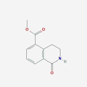 Methyl 1-oxo-1,2,3,4-tetrahydroisoquinoline-5-carboxylate - 93258-88-9