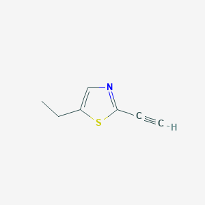 5-Ethyl-2-ethynyl-1,3-thiazole - 1860399-05-8