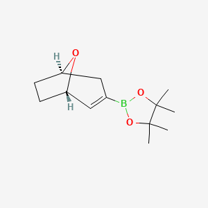 2-((1R,5S)-8-Oxabicyclo[3.2.1]oct-3-en-3-yl)-4,4,5,5-tetramethyl-1,3,2-dioxaborolane - 2304631-44-3