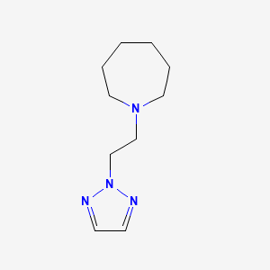 1-(2-(2H-1,2,3-triazol-2-yl)ethyl)azepane - 2195810-05-8
