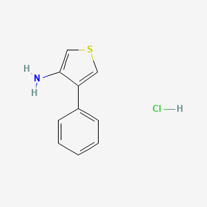 4-Phenylthiophen-3-amine hydrochloride - 1803609-14-4