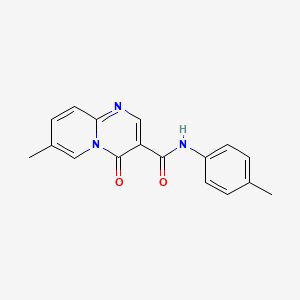 7-methyl-N-(4-methylphenyl)-4-oxo-4H-pyrido[1,2-a]pyrimidine-3-carboxamide - 877649-51-9